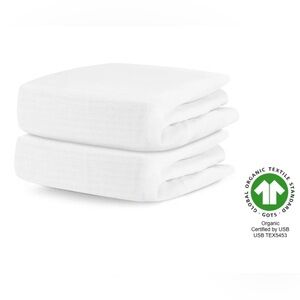 Newton Organic White Bedding Sheets